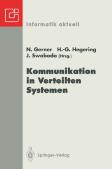 Image for Kommunikation in Verteilten Systemen: ITG/GI-Fachtagung Munchen, 3.-5. Marz 1993