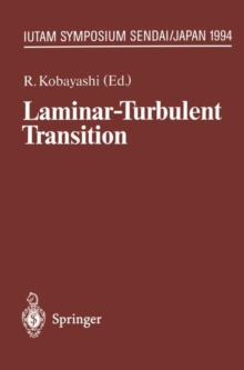 Image for Laminar-Turbulent Transition : IUTAM Symposium, Sendai/Japan, September 5 – 9, 1994