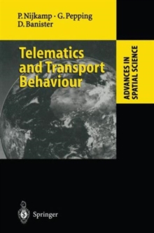 Image for Telematics and Transport Behaviour
