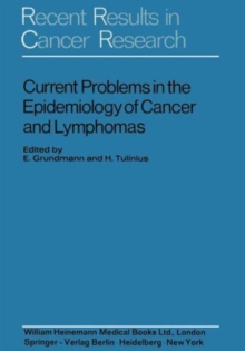 Image for Current Problems in the Epidemiology of Cancer and Lymphomas