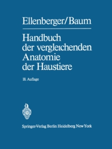 Image for Handbuch der vergleichenden Anatomie der Haustiere