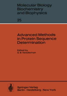 Image for Advanced Methods in Protein Sequence Determination