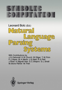 Image for Natural Language Parsing Systems