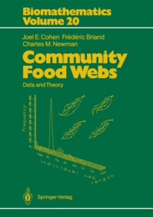Image for Community Food Webs: Data and Theory