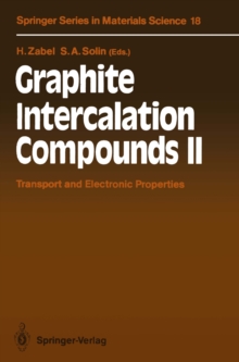 Image for Graphite Intercalation Compounds II: Transport and Electronic Properties