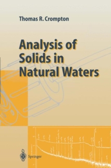 Image for Analysis of Solids in Natural Waters