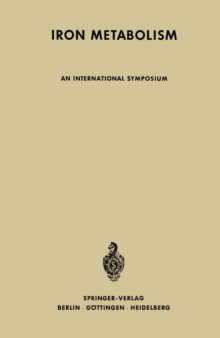 Image for Iron Metabolism: An International Symposium