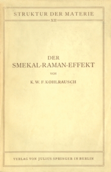 Image for Der Smekal-Raman-Effekt: Band 12