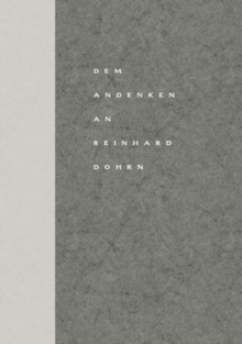 Image for Dem Andenken an Reinhard Dohrn: Reden, Briefe und Nachrufe