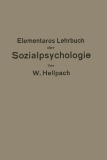 Image for Elementares Lehrbuch der Sozialpsychologie