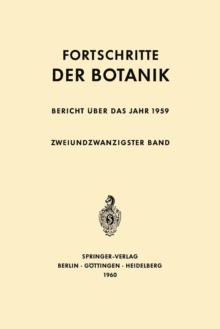 Image for Bericht Uber Das Jahr 1959