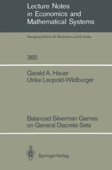 Image for Balanced Silverman Games on General Discrete Sets