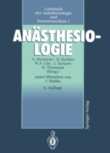 Image for Anasthesiologie