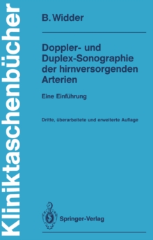 Image for Doppler- und Duplex-Sonographie der hirnversorgenden Arterien: Eine Einfuhrung