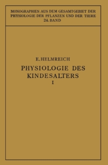 Image for Physiologie des Kindesalters