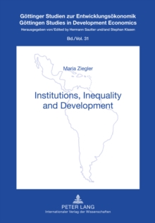 Image for Institutions, inequality and development