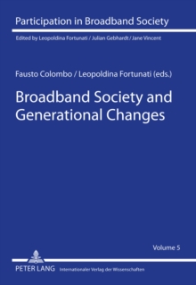 Image for Broadband society and generational changes