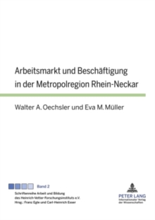 Image for Arbeitsmarkt und Beschaeftigung in der Metropolregion Rhein-Neckar