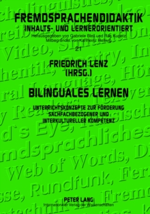 Image for Bilinguales Lernen: Unterrichtskonzepte zur Foerderung sachfachbezogener und interkultureller Kompetenz
