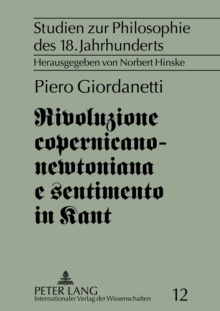 Image for Rivoluzione copernicano-newtoniana e sentimento in Kant