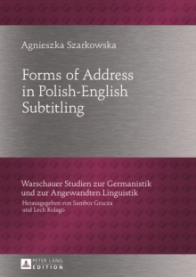 Image for Forms of Address in Polish-English Subtitling