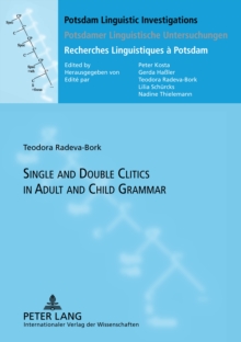 Image for Single and Double Clitics in Adult and Child Grammar