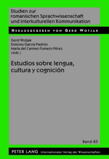 Image for Estudios sobre lengua, cultura y cognicion