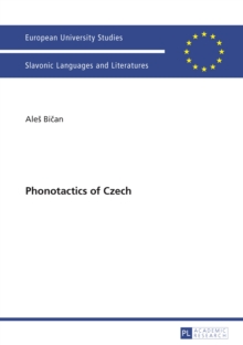 Image for Phonotactics of Czech