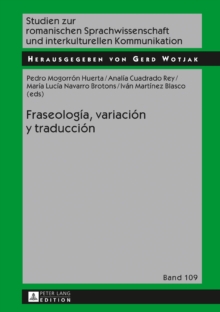Image for Fraseologia, variacion y traduccion