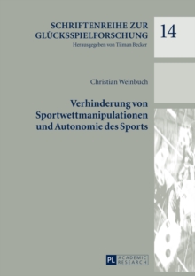 Image for Verhinderung von Sportwettmanipulationen und Autonomie des Sports