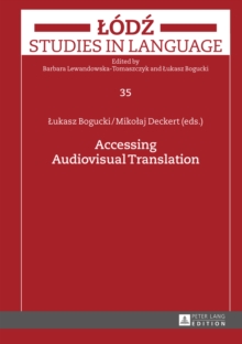 Image for Accessing audiovisual translation