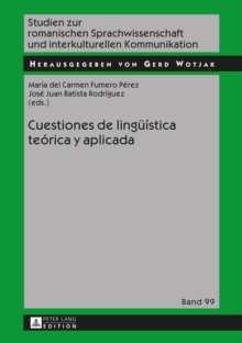 Image for Cuestiones de linguistica teorica y aplicada