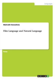 Image for Film Language and Natural Language