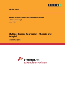 Image for Multiple lineare Regression - Theorie und Beispiel