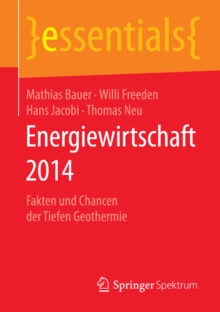 Image for Energiewirtschaft 2014: Fakten und Chancen der Tiefen Geothermie