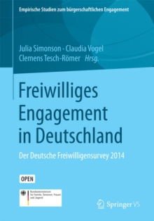 Image for Freiwilliges Engagement in Deutschland: Der Deutsche Freiwilligensurvey 2014