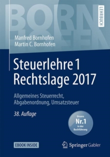 Image for Steuerlehre 1 Rechtslage 2017