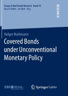 Image for Covered Bonds under Unconventional Monetary Policy