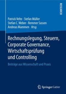 Image for Rechnungslegung, Steuern, Corporate Governance, Wirtschaftsprufung und Controlling