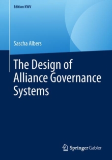 Image for Design of Alliance Governance Systems