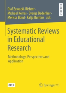 Image for Systematic Reviews in Educational Research: Methodology, Perspectives and Application