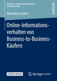 Image for Online-Informationsverhalten Von Business-to-Business-Käufern