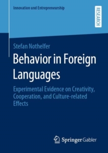 Image for Behavior in Foreign Languages