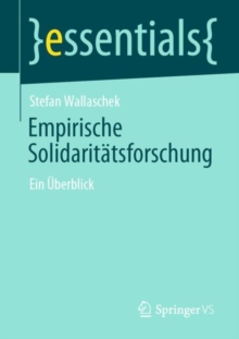 Image for Empirische Solidaritatsforschung: Ein Uberblick
