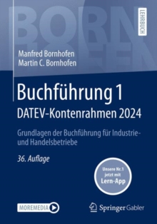 Image for Buchfuhrung 1 DATEV-Kontenrahmen 2024 : Grundlagen der Buchfuhrung fur Industrie- und Handelsbetriebe