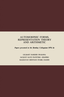 Image for Automorphic Forms, Representation Theory and Arithmetic: Papers presented at the Bombay Colloquium 1979