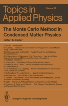 Image for Monte Carlo Method in Condensed Matter Physics