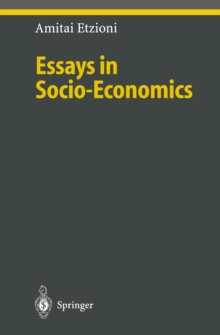 Image for Essays in Socio-Economics