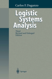 Image for Logistics systems analysis