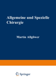 Image for Allgemeine und spezielle Chirurgie